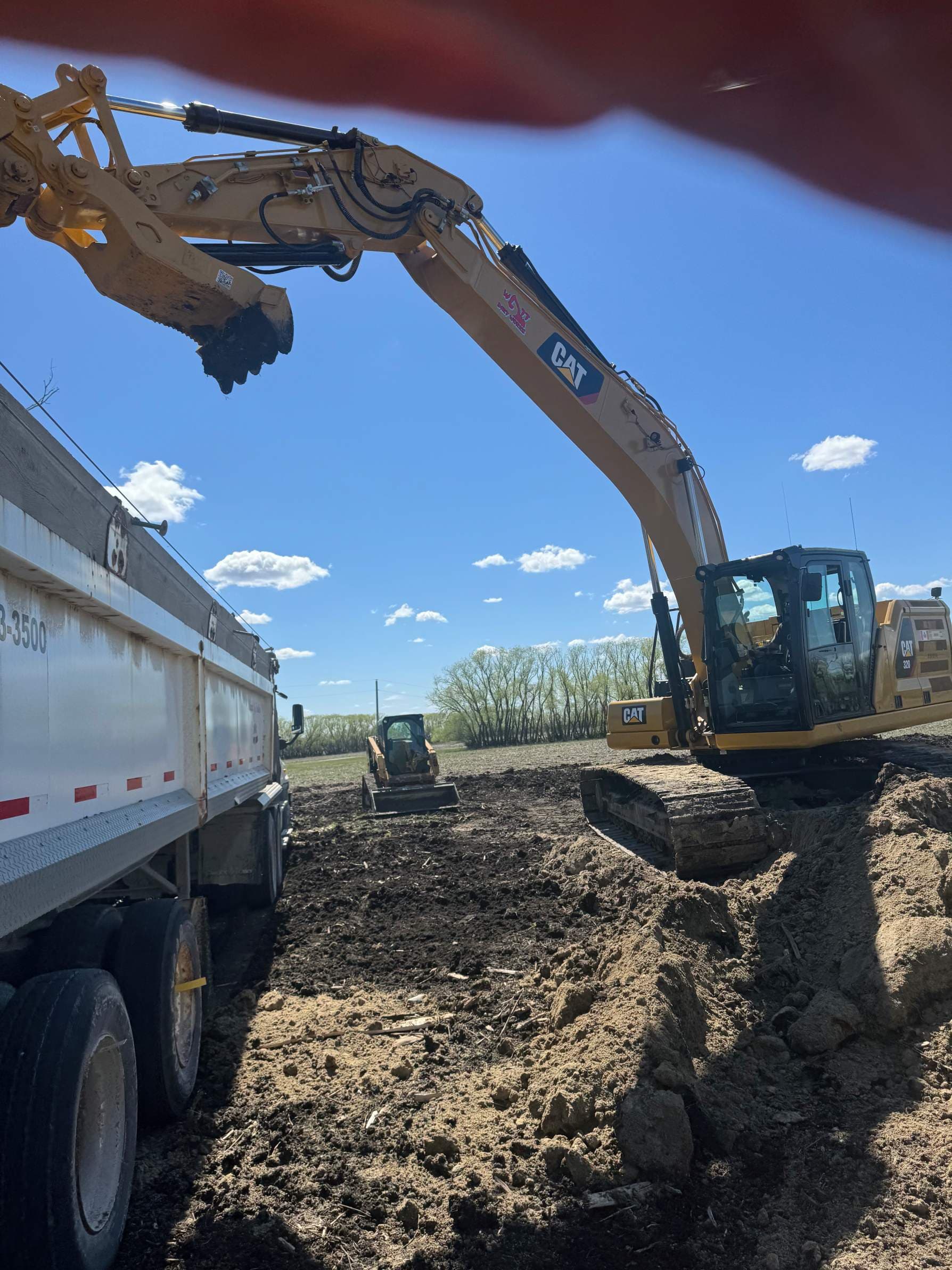 Excavator Loading